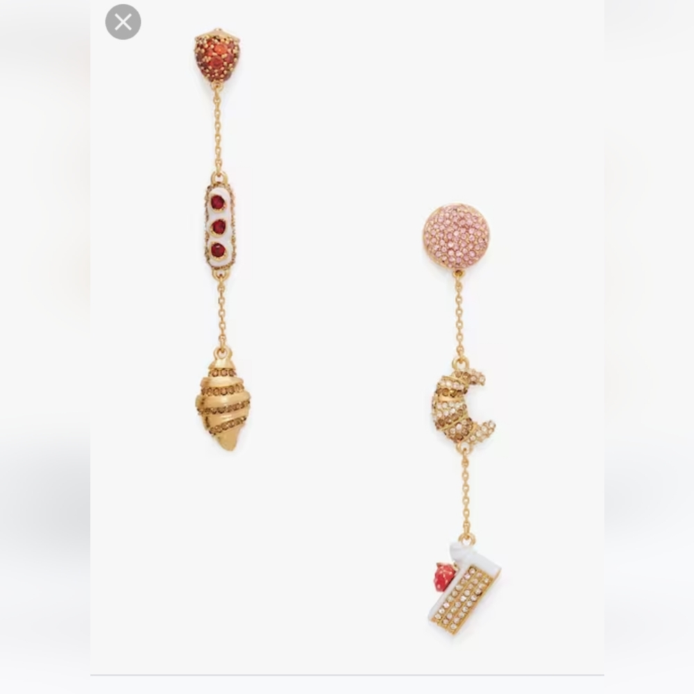 ISO Kate Spade Patisserie Linear Earrings